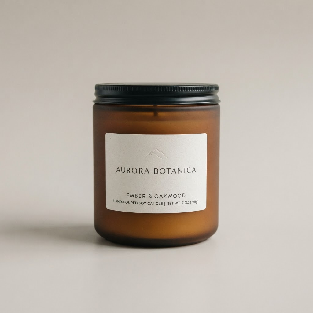 Cedar & Smoke Candle